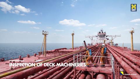 Symbolbild – Werbebild der Firma SMIT: Inspektoren an Deck eines Öltankers