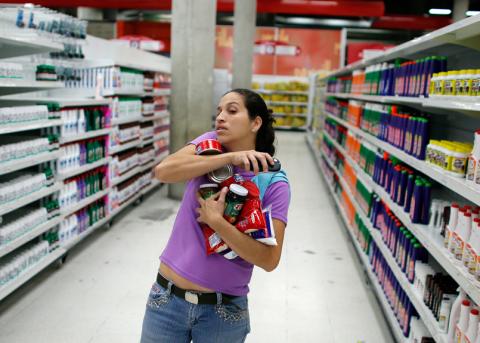 staatlicher Supermarkt in Venezuela