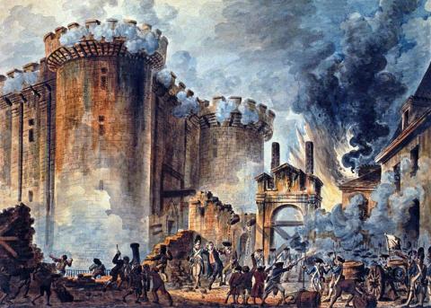 Gemälde «Die Erstürmung der Bastille»