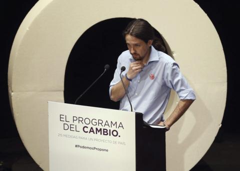 Podemos-Generalsekretär Pablo Iglesias