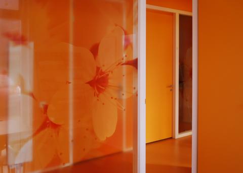 Innenraum eines holländischen «Oranje Huisen»