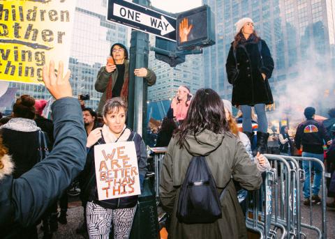 «Women’s March» in New York am 21. Januar 2017