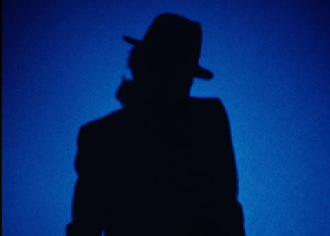 Silhouette von Michael Jackson