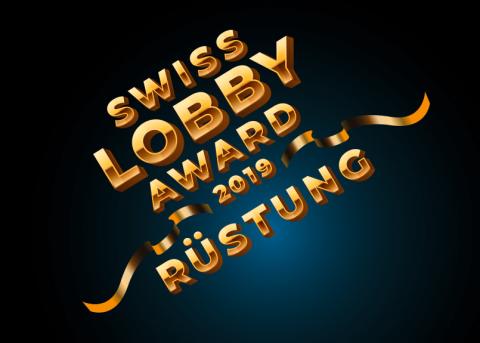 Swiss Lobby Award in der Kategorie Rüstung
