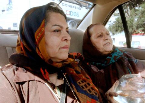 Filmstill aus «Taxi Teheran»