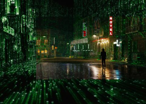 Szene aus dem Film «The Matrix Resurrections»