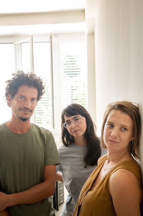 Florian Keller, Fiona Ryan, Anja Illmaier von Intakt Records