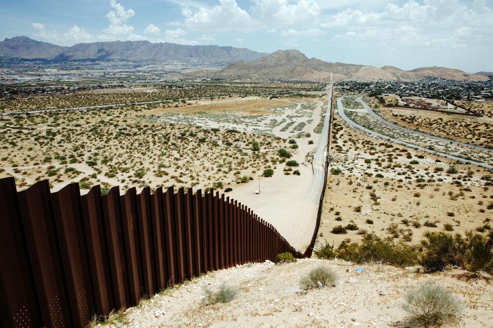Grenzzaun zwischen Mexiko und den USA