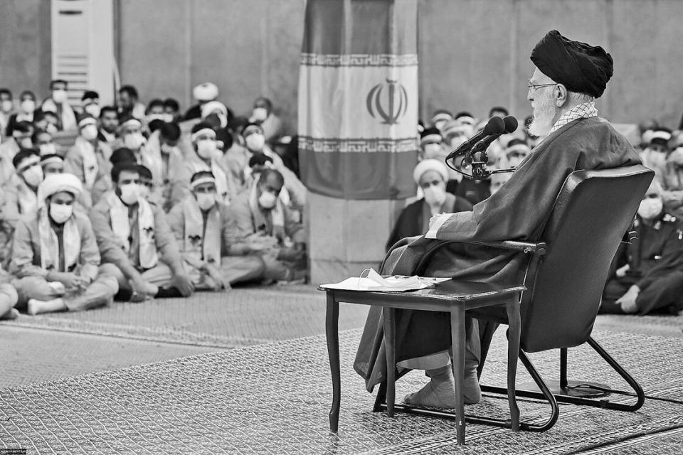 Chamenei trifft Mitglieder der Basidsch-Miliz, Teheran, 26. November 2022
